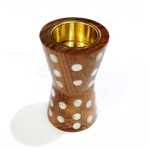 Bakhoor <b>Burner</b> Wood and Mother of Pearl Design Inlaid Luxury Special Multi Purpose Arabic Incense Holder <b>Candle</b> Stand - Product Image 2