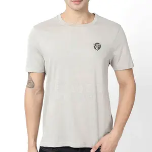 Alta calidad Cool Youth 220 gramos venta al por mayor camisetas personalizadas 100% algodón en blanco liso camisetas de hombre