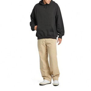 Sweat à capuche d'hiver pour hommes et femmes vente en gros et au détail couleur unie simple style de base soutien en gros 2026 - Product Image 2