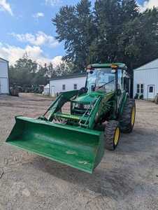 2022 Johnn 4044R Mini tracteur 4WD Tracteur à roues diesel 160HP 180HP 70HP 45HP 120HP 90HP 100HP 4x4 Pompe à moteur d'entraînement - Product Image 3