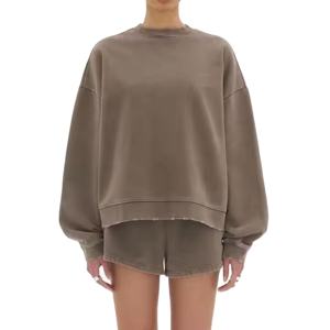 ชุดเสื้อผ้าสองชิ้นแบบลำลองของผู้หญิงชุดเสื้อผ้า2026กางเกงขากว้างแขนสั้น2026 100% ออกแบบได้ตามต้องการสำหรับฤดูร้อน - Product Image 6