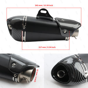 Silencieux universel de tuyau d'échappement de <span class=keywords><strong>moto</strong></span> de 51mm Z900 Duke 690 790 890 ADV échappement en acier inoxydable <span class=keywords><strong>Moto</strong></span> R1 R6 FZ6N CB650R - Product Image 2