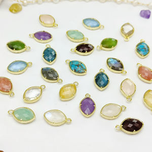 Auténtica Plata de Ley 925 colgante fino encanto amazonita Natural Marquesa bisel piedra preciosa para DIY fabricación de joyas al por mayor a granel - Product Image 4