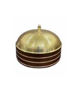 Casserole de restaurant de qualité supérieure, taille personnalisée, compatible avec les plaques à induction, revêtement antiadhésif, extérieur en cuivre, couvercle en acier inoxydable - Product Image 3