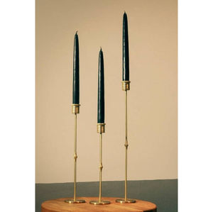 Porte-bougie en laiton de qualité supérieure, design géométrique en forme d'anneau, porte-bougie décoratif en métal, finition dorée élégante, décoration de table, cadeau pour la maison - Product Image 3