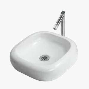 Foshan Fournisseur Usine Salle de bain Lavabo Céramique Couleur de l'eau Bassin Noir Table Top Lavabo au Meilleur Prix Designer Bassin - Product Image 5
