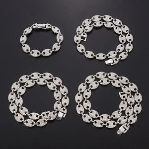 Cadena Cubana de Alta Calidad Chapada en Oro con Diamantes para Mujer, Estilo Hip Hop, Certificada por IGI, Joyería de Fiesta Munjani Impex - Product Image 5