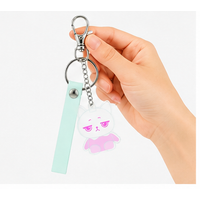 Porte-clés Anime avec breloque figurine liquide - Product Image 2
