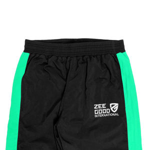 Joggers Vente en gros Personnalisé Été Streetwear Broderie Coupe-Vent Nylon Hommes Pantalons Lavé - Product Image 3