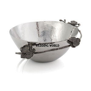 ชุดชามช็อกโกแลตทรงกลมสีทอง 2 ใบ สำหรับวางบนโต๊ะ ชามขนมหวานสุดหรู ขายดี ชามช็อกโกแลตแบบใหม่ - Product Image 2