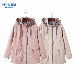 2025 abrigo de invierno impermeable a prueba de viento al aire libre cortavientos Parka señora Chaqueta larga con capucha prendas de vestir chaqueta deportiva de talla grande para mujer - Product Image 6