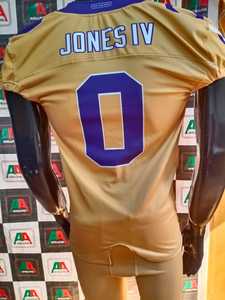 Uniformes de football américain respirants à séchage rapide personnalisés de qualité supérieure ensemble sublimé grande taille vente rapide - Product Image 3