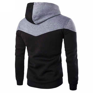 Meilleur design de sweats à capuche unisexes de couleur unie de haute qualité pulls respirants à séchage rapide pulls à capuche en coton mélangé pour hommes - Product Image 2