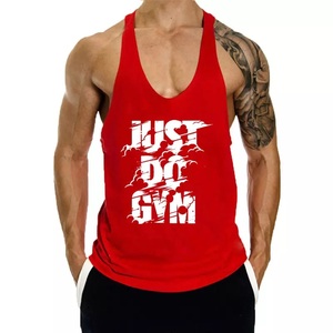 Camiseta sin mangas de algodón para hombre GAF 2024 OEM de verano, de alta calidad, de secado rápido, transpirable, para gimnasio, fitness, talla grande, estilo casual - Product Image 3