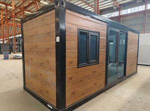 บ้านคอนเทนเนอร์แบบพกพาดัดแปลง40ft 20FT ใหม่ในห้องน้ำสำนักงานโรงแรมซื้อบ้านภาชนะ prefab