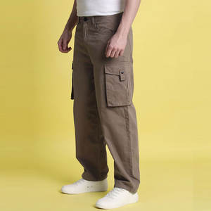 Pantalons baggy à entrejambe tombant pour hommes Cool Vibe avec un look audacieux Style urbain Pantalons baggy pour hommes - Product Image 2