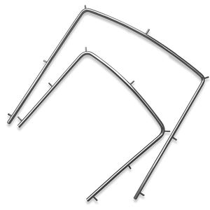 Kit de 16 pièces ensemble de barrages en caoutchouc dentaire finition en acier allemand - Product Image 4