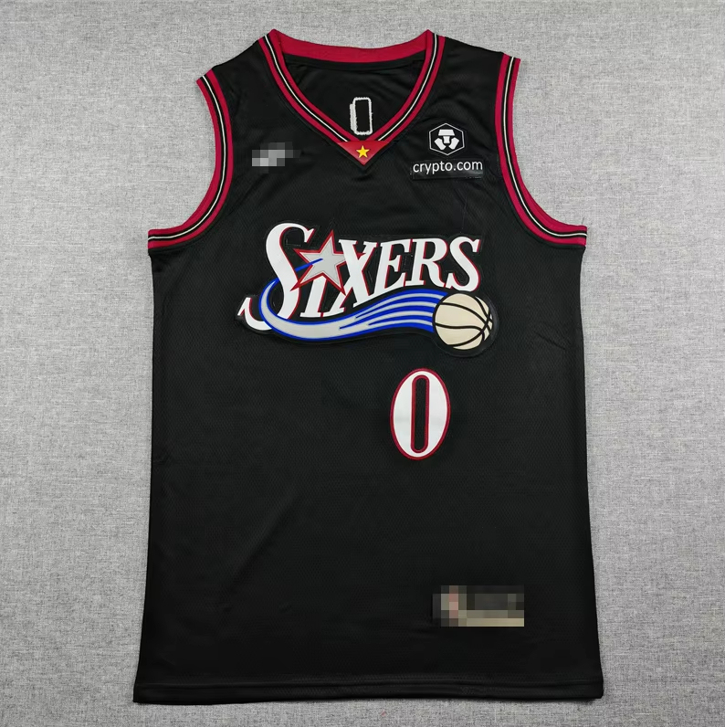 Black #0 SIXERS