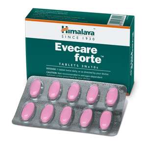 Tabletas Premium Himalaya Evecare Forte, Suplemento Herbal de Confianza que Promueve el Equilibrio del Ciclo Menstrual y el Bienestar Femenino - Product Image 3