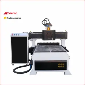 1325 mesin bor bersarang CNC pertukangan kayu ATC CNC Router 6 buah alat perubahan otomatis untuk furnitur akrilik PVC