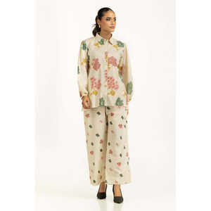 ชุดเซ็ตผ้าลูเร็กซ์พิมพ์ลาย IUSTTS-1284 สไตล์ลำลองสำหรับฤดูใบไม้ผลิ/ฤดูร้อน - Product Image 1