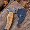 SCL Hache Viking en acier au carbone de haute qualité avec manche en bois personnalisé Nouveau design pour une utilisation en extérieur à vendre - Product Image 3