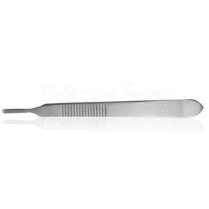 Poignée de scalpel chirurgical en acier inoxydable de qualité supérieure Poignée BP pour un usage médical durable et des opérations précises - Product Image 3