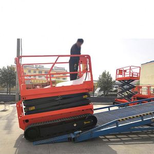 Plateforme élévatrice à ciseaux sur chenilles KCCL 8m 200kg KNMA-S08 Haute Performance - Product Image 4