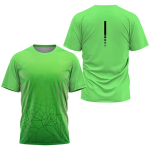 Ropa deportiva Camisetas de moda Verano Correr al aire libre Fitness Transpirable Manga corta Carta Bádminton Entrenamiento O-cuello Gimnasio Tops - Product Image 5