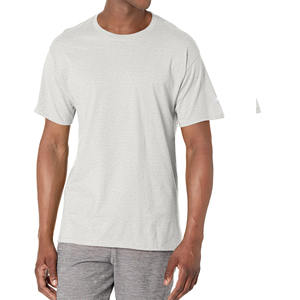 เสื้อยืดที่กําหนดเองลําลองผู้ชายเสื้อยืดรอบคอผ้าฝ้าย 100% ขายร้อนโลโก้ที่กําหนดเองพิมพ์เสื้อยืดเปล่าระบายอากาศ - Product Image 1