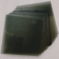 Film polarisant horizontal transparent de 10 pouces, film universel pour montre, multimètre, calculatrice, filtre d'affichage LCD