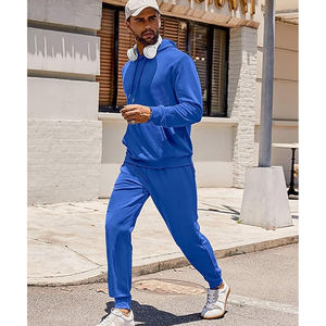 Conjunto de chándal informal para hombre, chándal de 2 piezas, jersey con capucha y pantalón para correr - Product Image 1