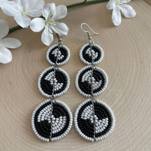 Beaded <b>Drop</b> <b>Earrings</b> Classic Multicolor Custom Size Party From the Latest Collection - Product Image 6