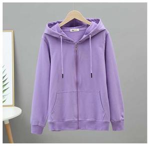 Sudaderas cálidas que combinan con todo para invierno con logotipo personalizado, sudaderas holgadas con cremallera de doble extremo Unisex, nuevas sudaderas elegantes para mujer - Product Image 6