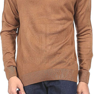 Casual Seasonal Wear Rib Knit Fabric Mock <b>Neck</b> Full Sleeve Pullover for <b>Men</b> <b>Turtle</b> <b>Neck</b> Shirt - Product Image 6