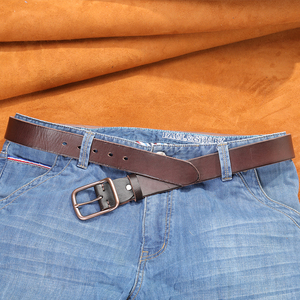 Ceinture en cuir pour homme Ceinture réversible Ceinture habillée chic Boucle ardillon réglable pour cadeau homme - Product Image 2