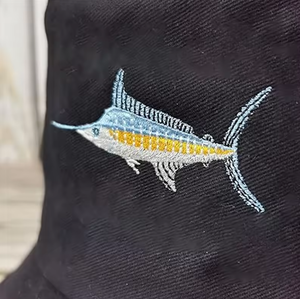 Pêcheurs seau chapeau Logo personnalisé exportation en gros Type unisexe poisson lettres seau été seaux chapeaux broderie - Product Image 5