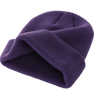 Gorro de Punto Ligero 100% Acrílico para un Calor Suave, Estilo Urbano Unisex, Ajuste Ajustable, Gorro Informal para Exteriores - Product Image 4