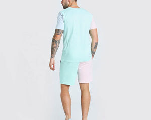 Nouveau dernière mode Top qualité été Shorts Offre Spéciale 2025 sur mesure hommes T-Shirt Shorts ensemble confortable T-Shirt court ensemble hommes - Product Image 2