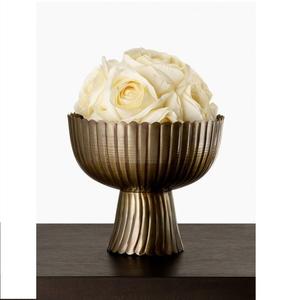 การออกแบบที่ดีที่สุดสำหรับการตกแต่งบ้านที่กำหนดเองทำด้วยมือที่ดีที่สุดในร่มและดีไซน์แฮนด์เมดแจกันต้นไม้สีทองและแจกันดอกไม้ - Product Image 1