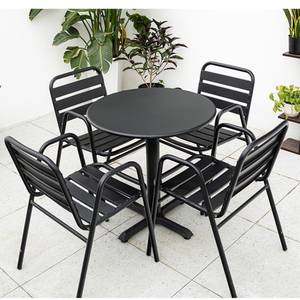 เก้าอี้นั่งเล่นสไตล์โมเดิร์นชุดรับประทานอาหารลานเฟอร์นิเจอร์สวนที่ทันสมัยสําหรับเก้าอี้สไตล์บาร็อคของโรงแรม - Product Image 3