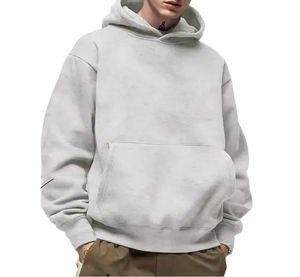 Sudaderas con Capucha Deportivas de Felpa 100% Algodón Hechas en Pakistán, 450 g/m², Talla Grande para Hombre, Sudadera con Capucha Holgada con Hombros Caídos - Product Image 6