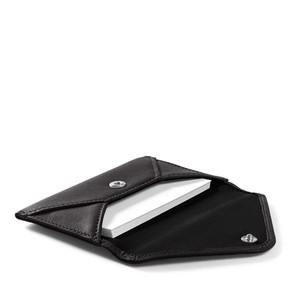 ADORA Customised PU Leather High Quality Durable <b>Business</b> <b>Card</b> <b>Holder</b> Press Button Closure Envelope <b>Card</b> Case Custom Logo Design - Product Image 2