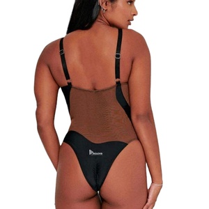 Justaucorps de ballet classique pour femme, en tissu extensible doux, sans manches, tenue de gymnastique et de danse confortable, maillot de bain ajusté RELEVO INDUSTRY - Product Image 5