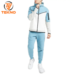 Conjuntos de chándal de hombre con logotipo personalizado, ropa deportiva para hombre, conjuntos de ropa de entrenamiento/chándal cómodo de gimnasio personalizado para hombre - Product Image 1