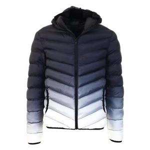 Vestes matelassées lourdes sublimées, vestes matelassées en duvet pour hommes, veste gonflée d'hiver personnalisée pour hommes - Product Image 5