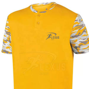 Ropa deportiva de poliéster 100% superventas, recién llegado, uniforme de béisbol, conjuntos transpirables de talla grande - Product Image 5