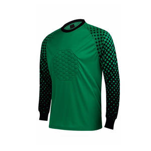 Uniforme de Portero de Fútbol Personalizado al por Mayor para Hombre, Jersey Profesional de Manga Larga para Adulto, Impresión Técnica, Mejor Precio 100% - Product Image 2