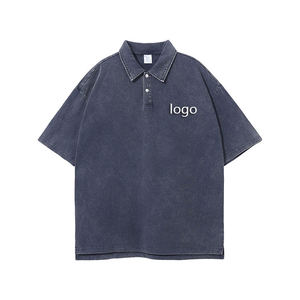 Camisas Formales Unisex de Manga Corta, 100% Algodón, Color Sólido, con Botones, Logotipo Personalizado Bordado, Secado Rápido, Ropa Urbana al por Mayor - Product Image 1
