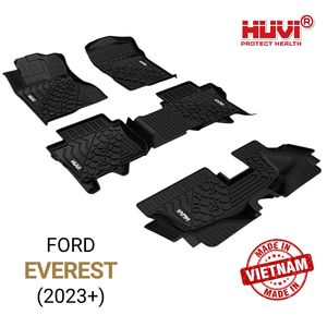 เสื่อปูพื้นรถวัสดุ TPE ปราศจากกลิ่นสำหรับ Ford Everest (3D) ทนทานกันลื่นมีดีไซน์ที่ยืดหยุ่นผลิตในเวียดนาม - Product Image 6